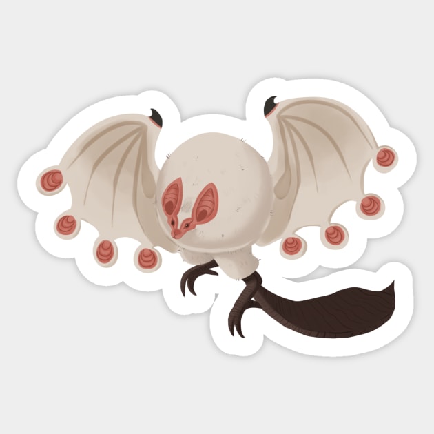 Pufflumu Sticker by AstroSkeleton